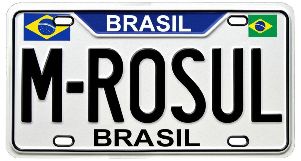 Placa Mercosul: tudo o que você precisa saber sobre o novo padrão